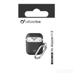 CellularLine Bounce pouzdro pro AirPods Černá