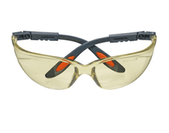 Ochranné brýle polikarbátová žlutá čočka, regulační rámeček