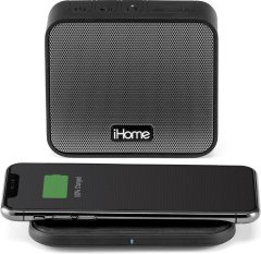 iHome Bluetooth reproduktor s bezdrátovou nabíječkou - zánovní