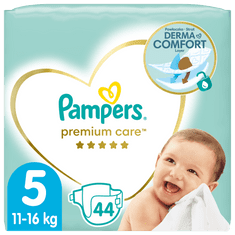 Pampers Plenky Premium Care 5 Junior (11-16 kg) 44 ks