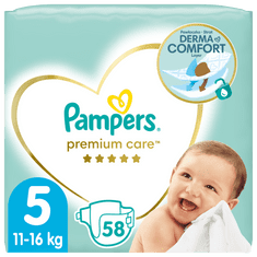 Pampers Pleny Premium Care 5 Junior (11-16 kg) 58 ks