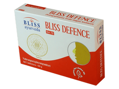Bliss Ayurveda Bliss Defence - pro posílení dlouhodobé imunity organizmu. Účinný prostředek při infekcích a nachlazení, infekčních horečkách a alergiích.