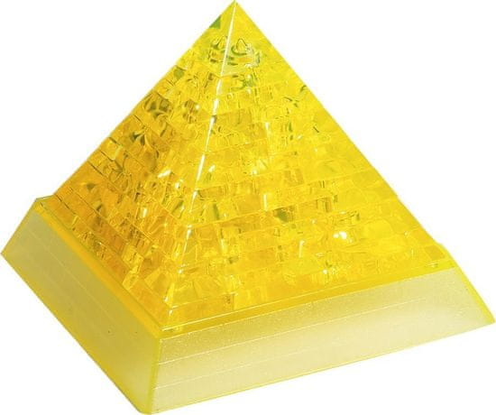 HCM Kinzel  3D Crystal puzzle Pyramida 38 dílků