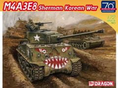Dragon  Model Kit tank 7570 - M4A3E8 SHERMAN Korean War (70th Anniversary) (1:72)