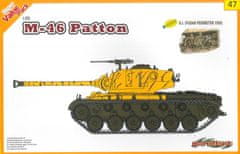 Dragon  Model Kit tank 9147 - M46 Patton + G.I. (1:35)
