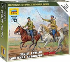 Zvezda  Wargames (WWII) figurky 6161 - Soviet Cavalry (1:72)