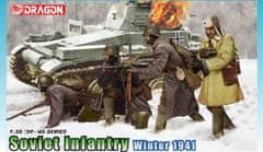 Dragon  Model Kit figurky 6744 - Soviet Infantry Winter 1941 (1:35)