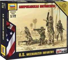 Zvezda  Wargames (HW) figurky 7407 - American Infantry (1:72)