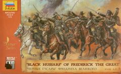Zvezda  Wargames (AoB) figurky 8079 - Black Hussars (1:72)