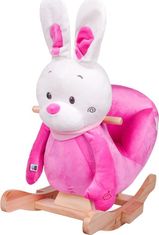 PLAYTO Houpací hračka s melodií králíček růžová