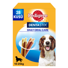 Pedigree Dentastix Daily Oral Care dentální pamlsky pro psy středních plemen 28 ks (720 g)