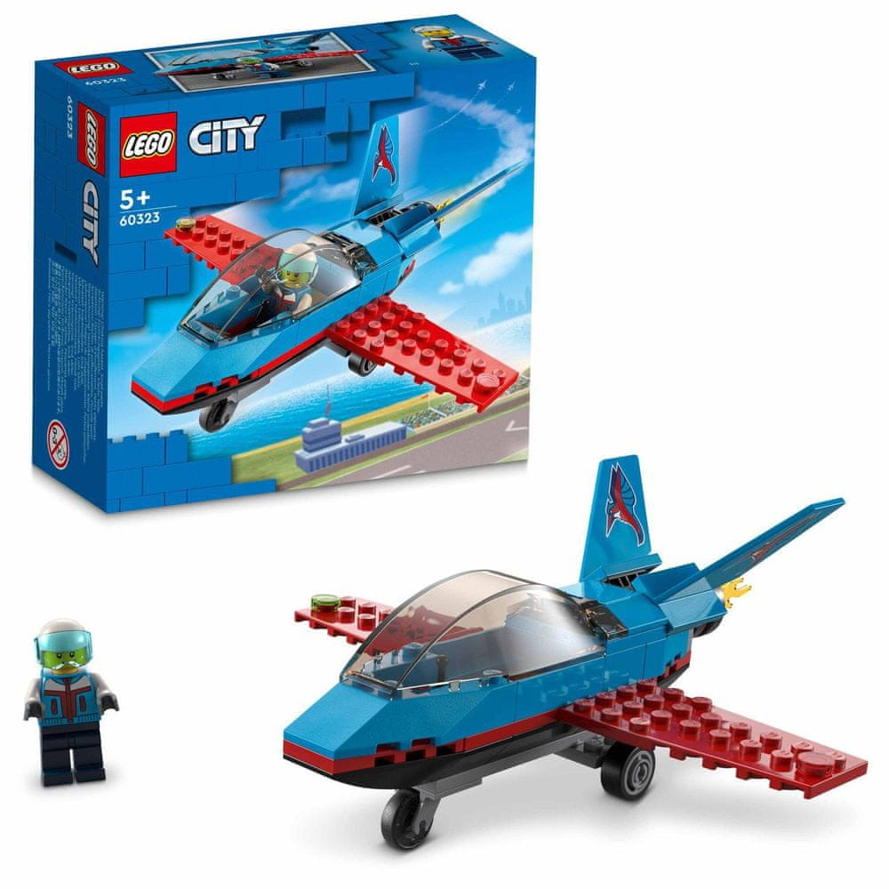 Levně LEGO City 60323 Kaskadérské letadlo