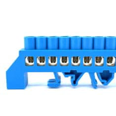 Tracon Electric Můstek N modrý 10P 12,6x39x7mm / L1=100mm