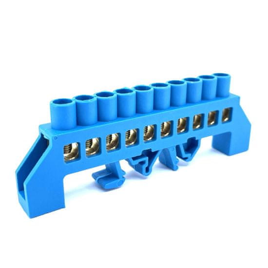 Tracon Electric Můstek N modrý 10P 12,6x39x7mm / L1=100mm