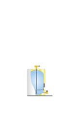 OSO HOTWATER Nerezový ohřívač vody VERSA, 50 litrů