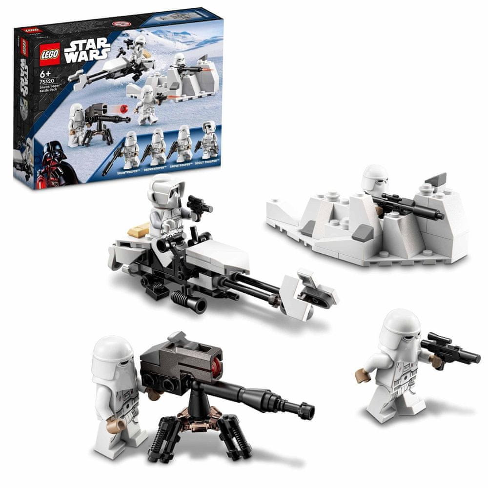 LEGO Star Wars 75320 Bitevní balíček snowtrooperů - zánovní