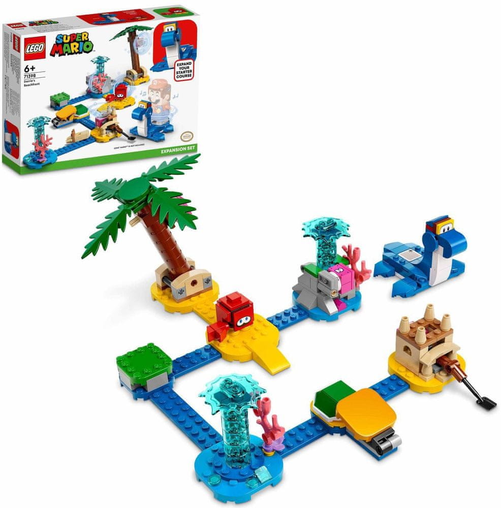 LEGO Super Mario 71398 Na pláži u Dorrie – rozšiřující set