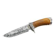 Herbertz 104914 lovecký nůž 13,5 cm, imitace dřeva, pouzdro