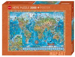 Heye Puzzle Amazing World 2000 dílků