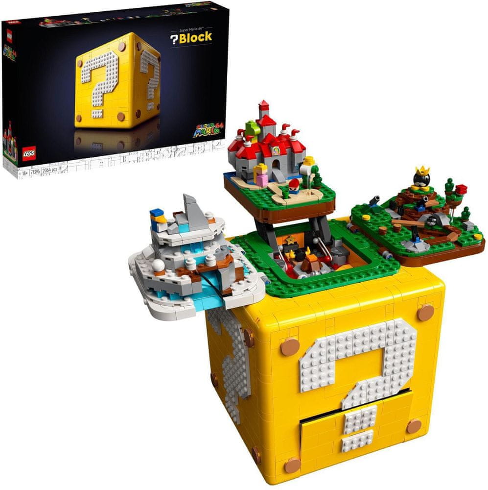Levně LEGO Super Mario 71395 Super Mario 64: Akční kostka s otazníkem