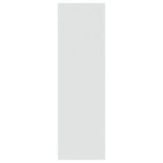 Greatstore Botník se 2 dvířky bílý 59 x 24 x 74 cm dřevotříska
