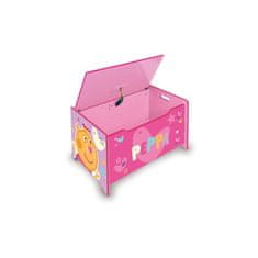 Arditex Dětský dřevěný nábytek 2v1 PEPPA PIG Lavice/Box na hračky, PP13985
