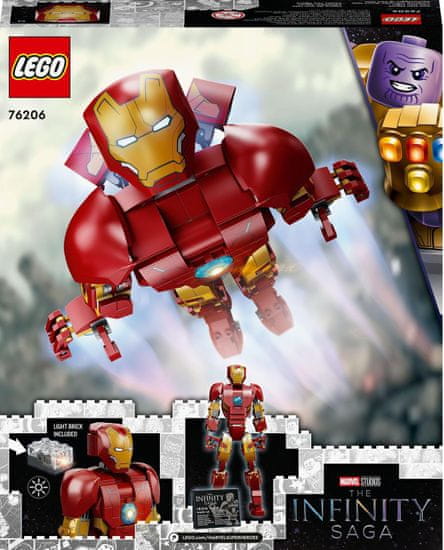 LEGO Super Heroes 76206 Figurka Iron Mana