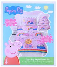 sarcia.eu Růžové dětské povlečení Peppa Pig