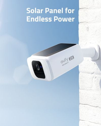 Bezpečnostná IP kamera Anker Eufy SoloCam S40 (T81243W1), širokouhlý objektív, rozlíšenie 2K, nočné videnie