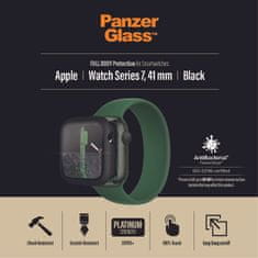 PanzerGlass Full Protection Apple Watch 7/8/9 41mm (černý rámeček) 3663
