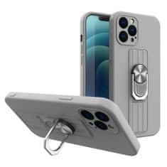 IZMAEL Pouzdro Ring Case pro Apple iPhone 7/iPhone 8/iPhone SE 2020/iPhone SE 2022 - Šedá KP11348