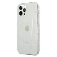 MERCEDES MEHCP12MCLCT hard silikonové pouzdro iPhone 12 / 12 Pro 6,1" Transparent Line