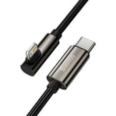 BASEUS Úhlový kabel Baseus USB -C - Lightning 20W