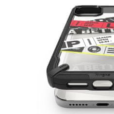 RINGKE Fusion X Design pancéřové pouzdro na iPhone 12 Pro MAX 6.7" black (Ticket band) (XDAP0025)