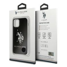 U.S. Polo Assn. US Polo pouzdro na iPhone 12 Mini 5.4" Black Shiny Big Logo