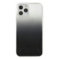 MERCEDES MEHCP12LARGBK hard silikonové pouzdro iPhone 12 Pro MAX 6,7" Black Transparent Line
