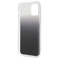 MEHCP12LARGBK hard silikonové pouzdro iPhone 12 Pro MAX 6,7" Black Transparent Line