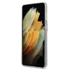 Karl Lagerfeld KLHCS21MCFNRC hard silikonové pouzdro Samsung Galaxy S21 PLUS 5G transparent Choupette fun