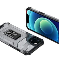 IZMAEL Pouzdro Crystal Ring Case pro Apple iPhone 13 - Černá KP13871