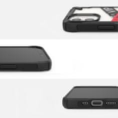 RINGKE Fusion X Design pancéřové pouzdro na iPhone 12 Mini 5.4" Black (ticket band) (XDAP0019)