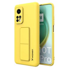 WOZINSKY Wozinsky pouzdro Kickstand pro Xiaomi Mi 10T/Mi 10T Pro - Žlutá KP10920