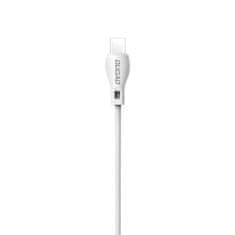 DUDAO kabel USB typu C 2.1A 1m (L4T 1m) - Bílý KP14094