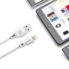DUDAO datový kabel USB/USB-C 2.1A 1m Bílý L4T