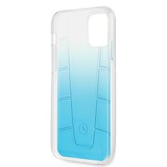 MERCEDES MEHCP12LCLGBL hard silikonové pouzdro iPhone 12 Pro MAX 6,7" Blue Transparent Line