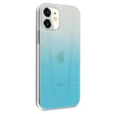 MERCEDES MEHCP12SCLGBL hard silikonové pouzdro iPhone 12 Mini 5,4" Blue Transparent Line