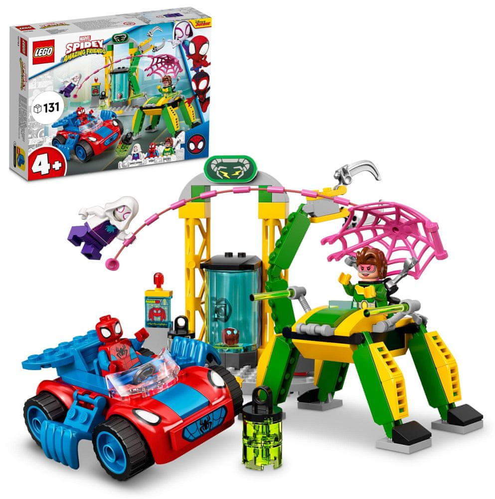 LEGO Super Heroes 10783 Spider-Man v laboratoři Doc Ocka - rozbaleno