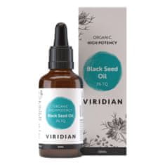 VIRIDIAN nutrition Organic High Potency Black Seed Oil 50ml 