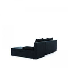 Nejlevnější nábytek Rohová sedačka MARGATE 01, tmavě šedá látka