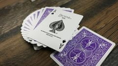 Bicycle Rider back purple - hrací karty