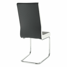 ATAN Židle NEANA - ekokůže černá / bílá
